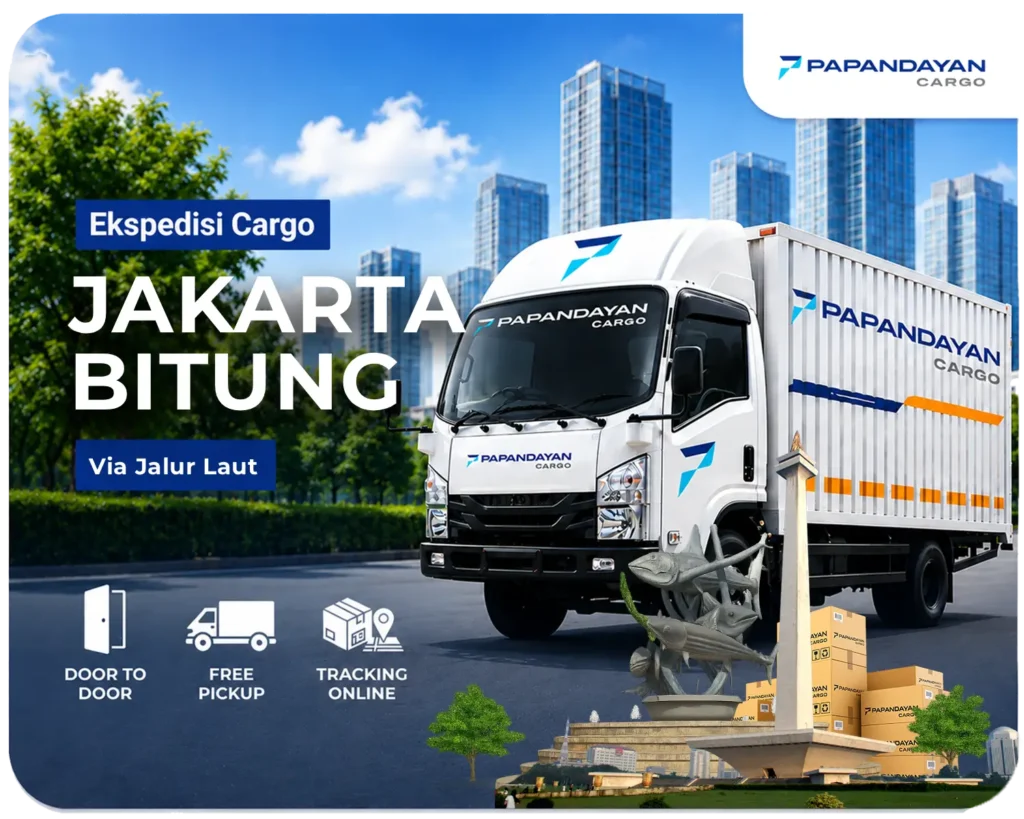 Ekspedisi Jakarta Bitung via laut menghubungkan pengiriman barang cargo dan banyak koli agar kebutuhan logistik antarpulau tetap berjalan.