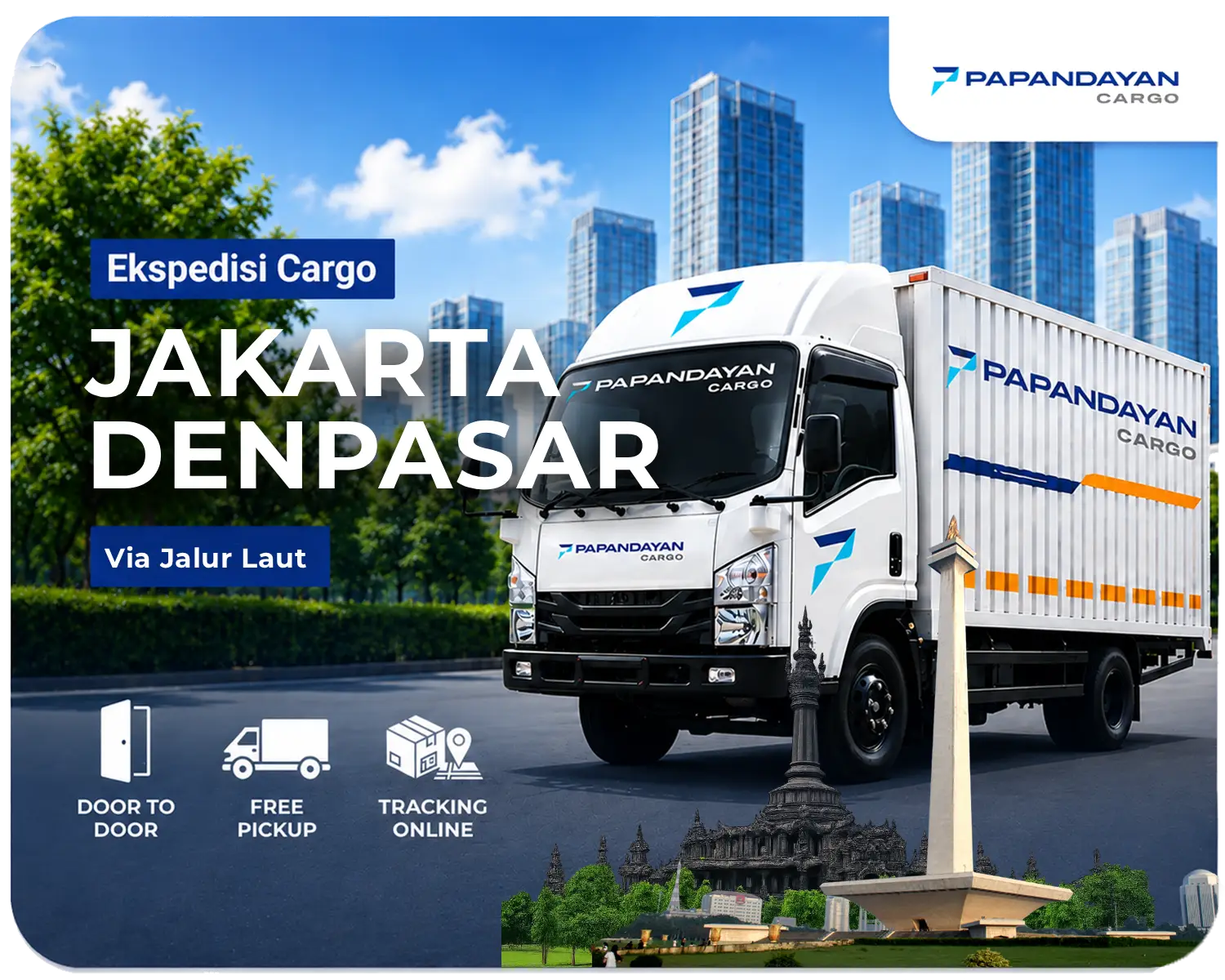 Ekspedisi Jakarta Denpasar untuk mendukung pengiriman barang usaha ke pusat bisnis dan pariwisata Bali