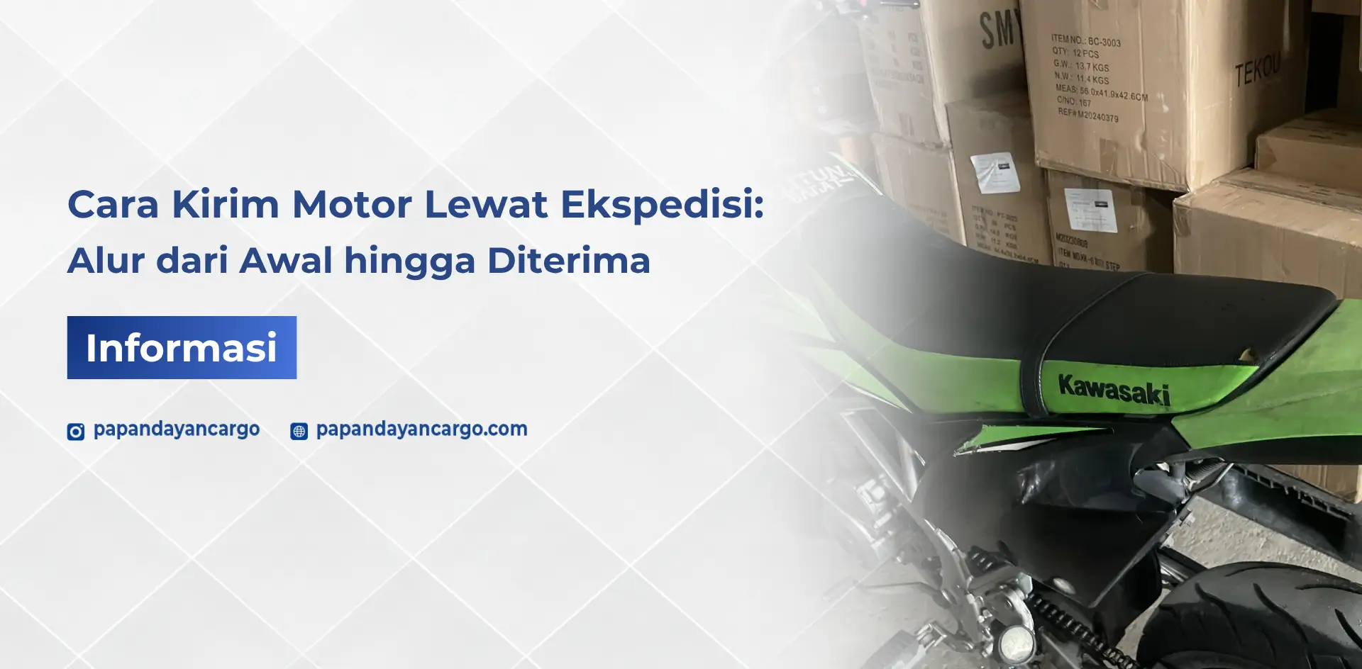 Cara kirim motor lewat ekspedisi untuk membantu proses pengiriman kendaraan lebih jelas dari persiapan hingga diterima