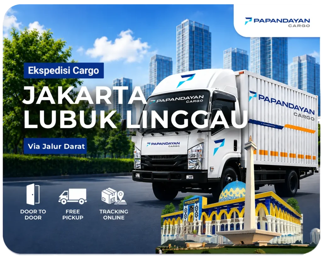 Ekspedisi Jakarta Lubuk Linggau via darat dan laut melayani barang cargo, muatan banyak koli, serta kebutuhan distribusi lintas provinsi dengan kiriman terkelola.