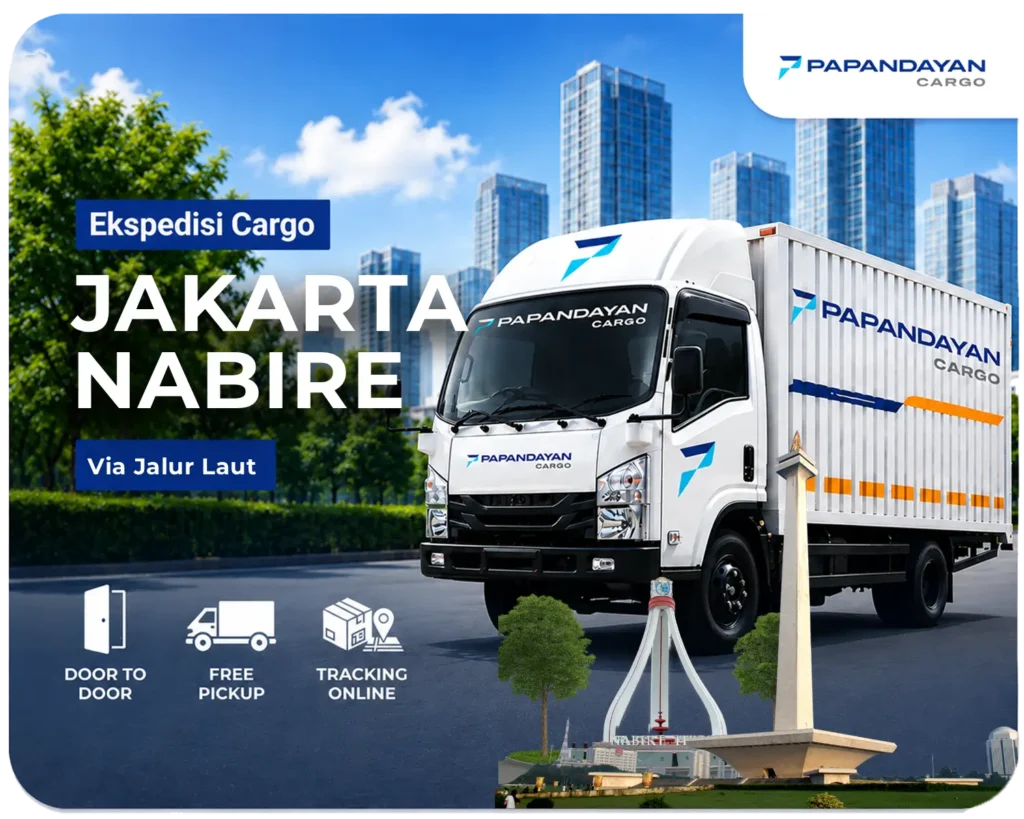 Ekspedisi Jakarta Nabire via laut melayani barang cargo, kiriman banyak koli, serta kebutuhan distribusi antarpulau dengan penanganan muatan yang teratur.