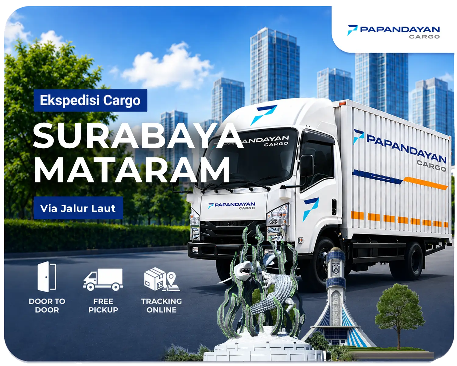 Ekspedisi Surabaya Mataram via laut melayani barang cargo, kiriman banyak koli, serta kebutuhan distribusi antarpulau dengan pengelolaan muatan yang teratur.