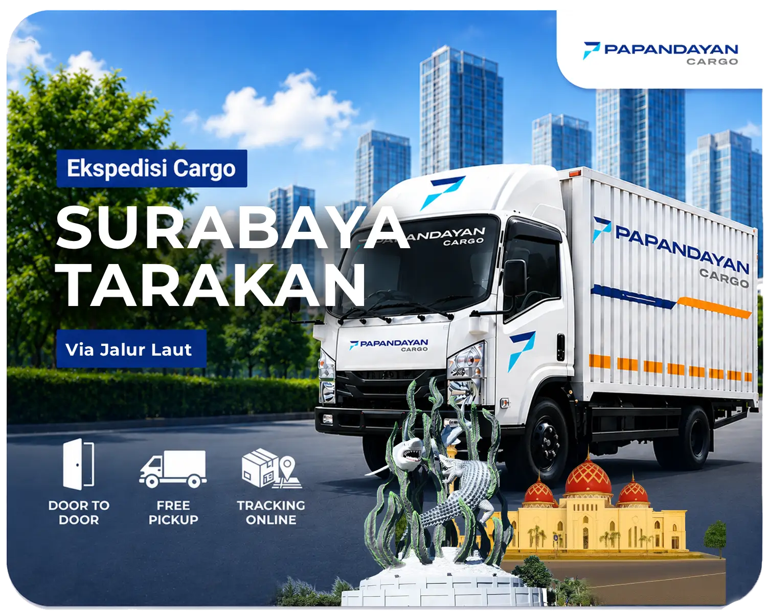 Ekspedisi Surabaya Tarakan mendukung distribusi barang antarpulau melalui jalur laut dengan pola pengiriman yang disesuaikan kebutuhan rute.