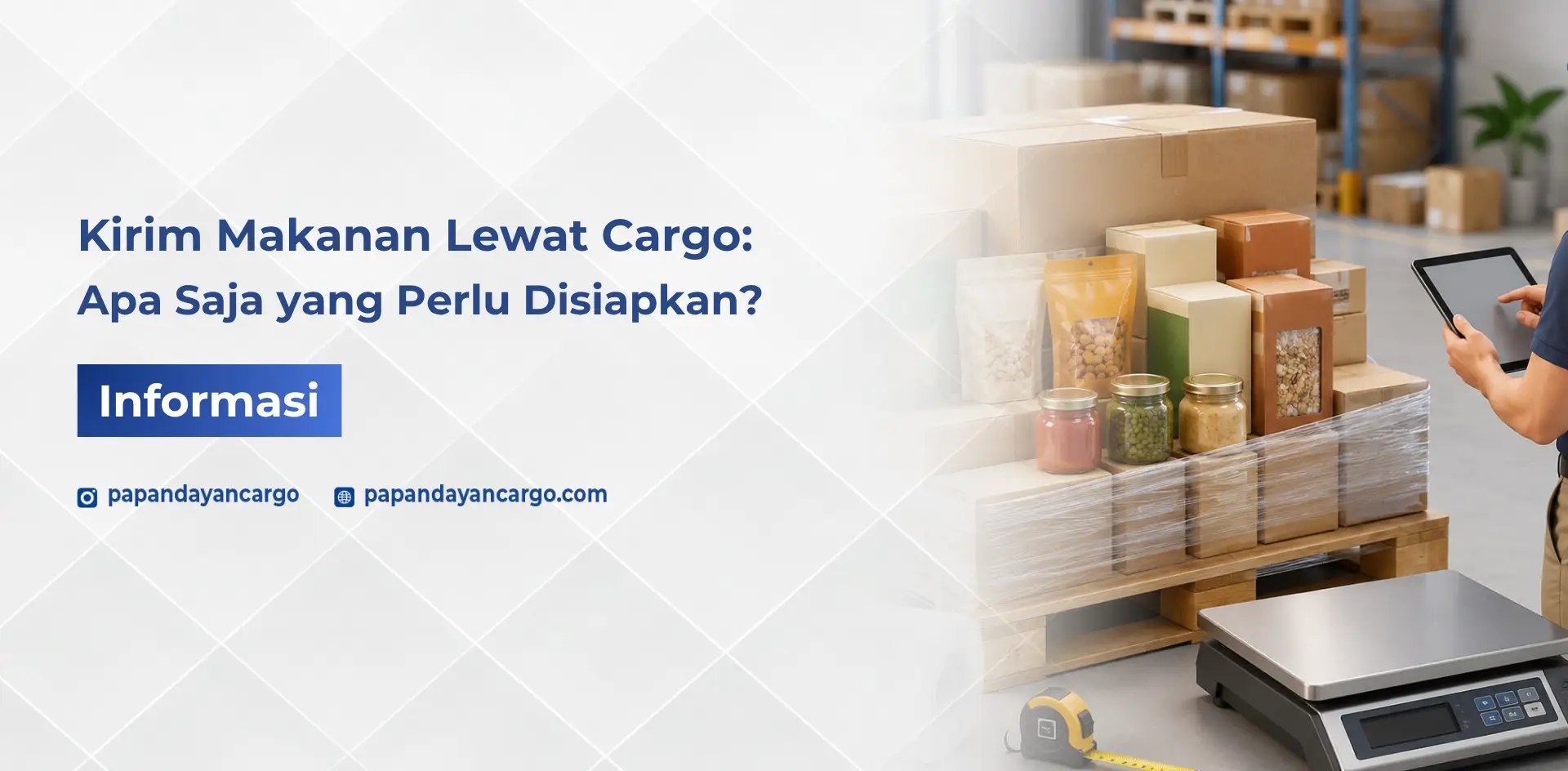 Kirim makanan lewat cargo membutuhkan kemasan dan penataan barang yang sesuai agar produk tetap terlindungi selama proses distribusi.