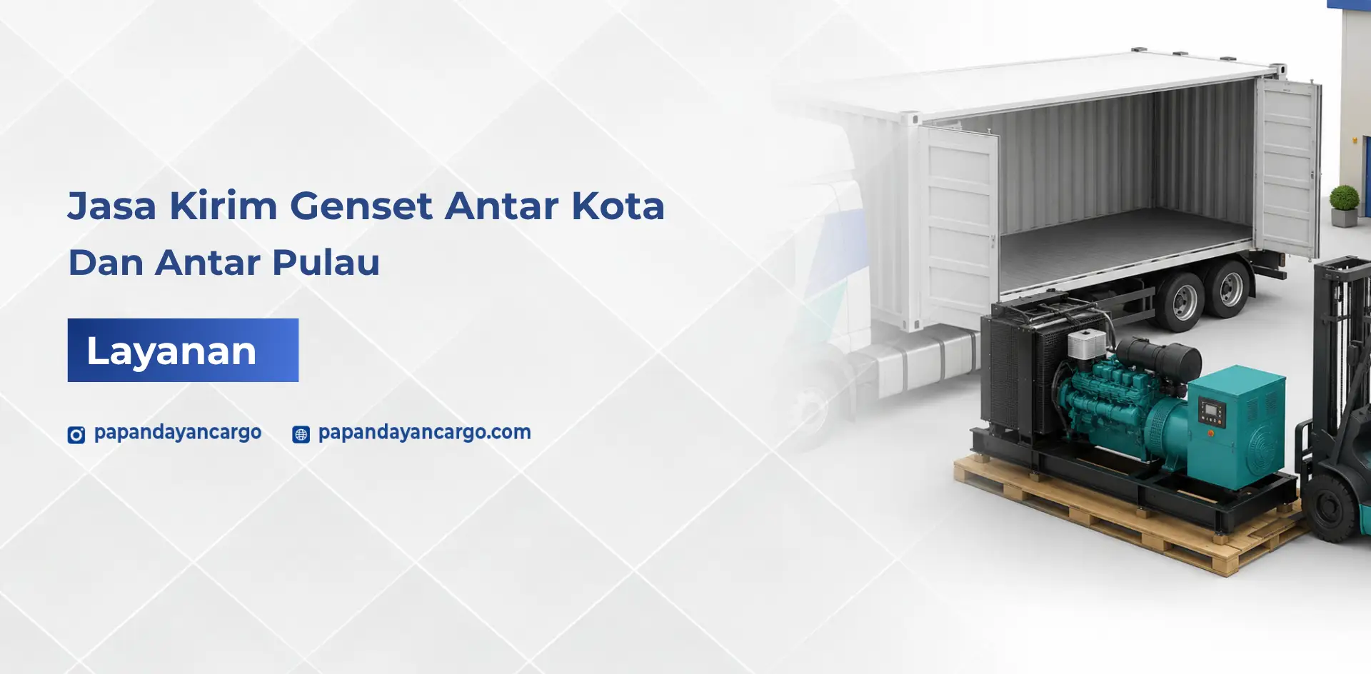 Jasa kirim genset membantu pengiriman genset antar kota dan antarpulau dengan penanganan muatan yang disesuaikan karakter barang.
