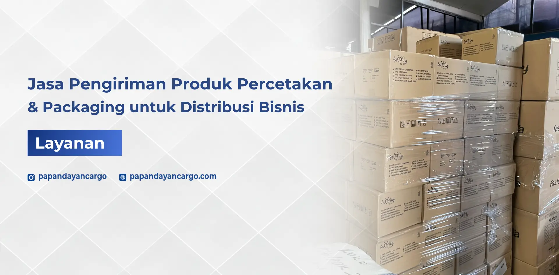 Jasa kirim percetakan dan packaging membantu distribusi produk cetak dan kemasan ke berbagai tujuan sesuai kebutuhan bisnis.