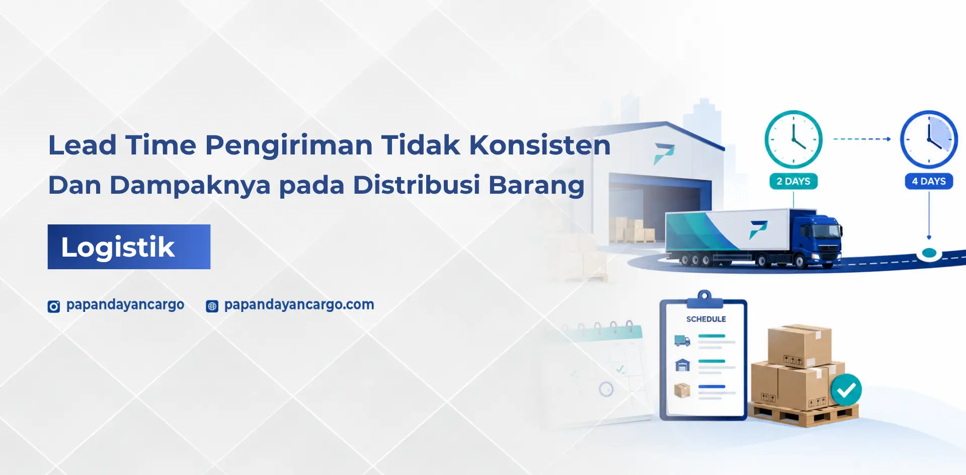 Lead time pengiriman yang tidak konsisten dapat mengganggu jadwal distribusi, kesiapan stok, dan koordinasi antar proses operasional.