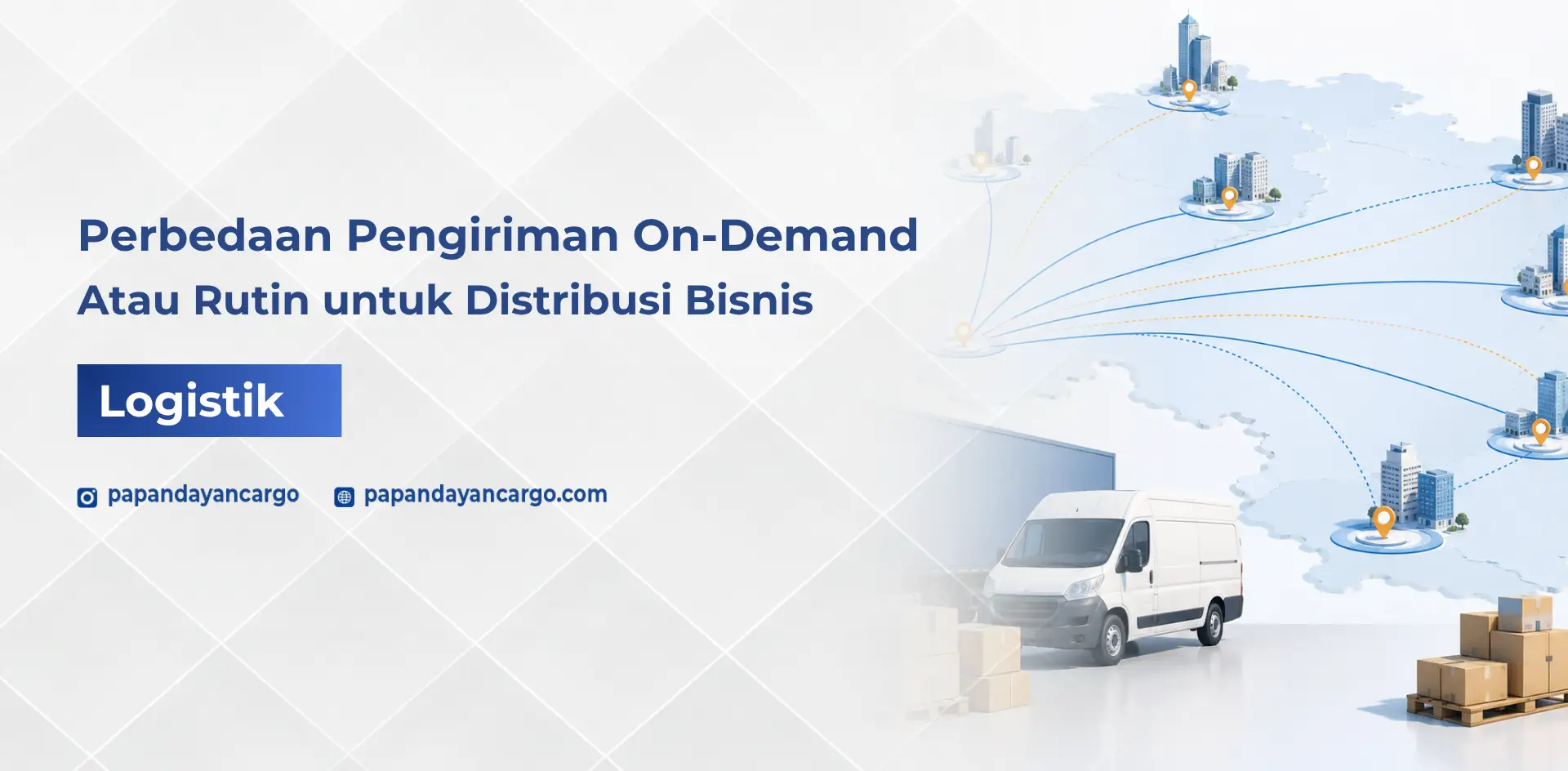 Pengiriman on demand atau rutin memiliki pola berbeda dalam jadwal, frekuensi, dan perencanaan distribusi sesuai kebutuhan bisnis.