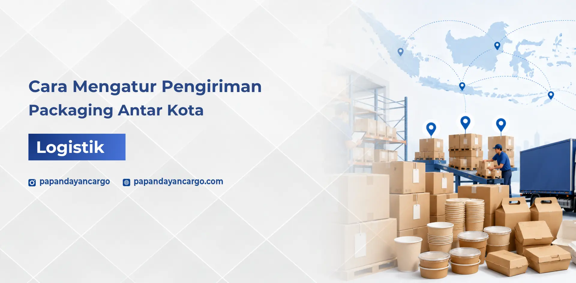 Pengiriman packaging antar kota perlu diatur berdasarkan volume, tujuan, jadwal, dan pola distribusi agar proses kirim lebih terkoordinasi.