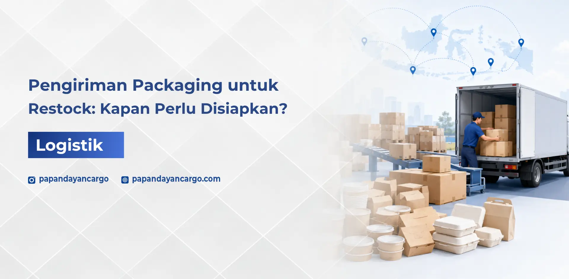 Pengiriman packaging untuk restock membantu menjaga ketersediaan kemasan dengan menyesuaikan jadwal kirim pada kebutuhan stok bisnis.