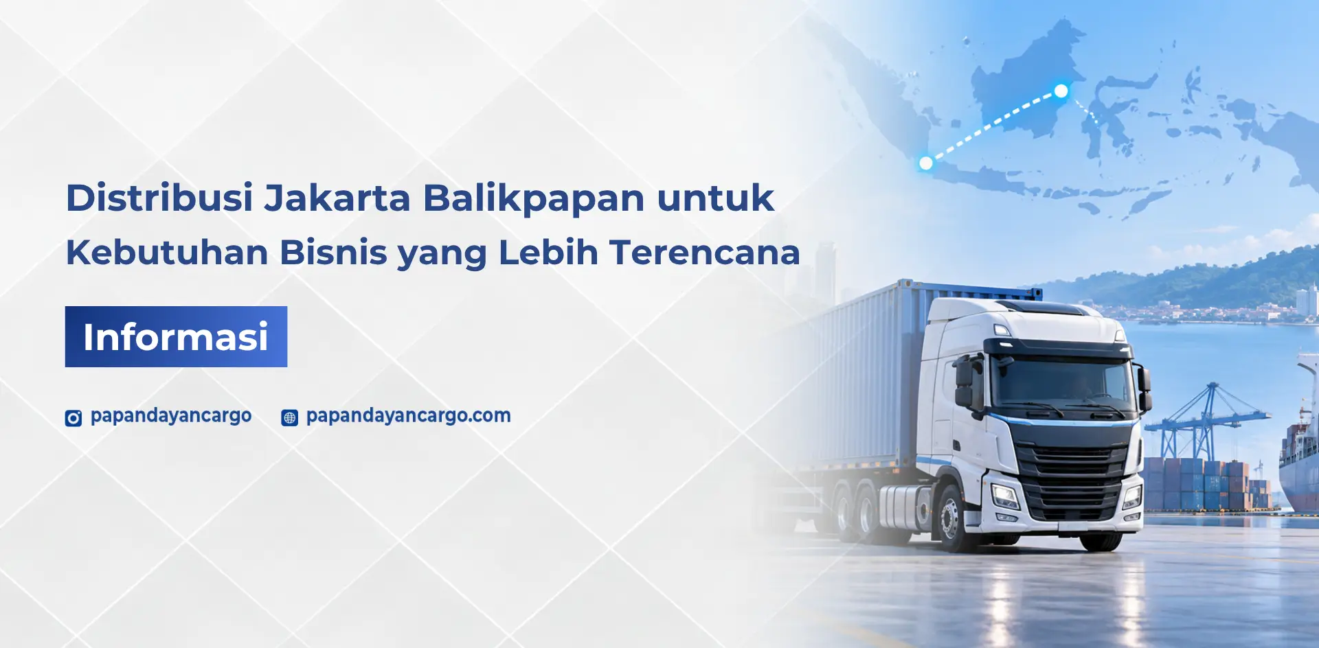 Distribusi Jakarta Balikpapan untuk kebutuhan bisnis dengan dukungan pengiriman lintas pulau dan proses logistik yang lebih terencana.
