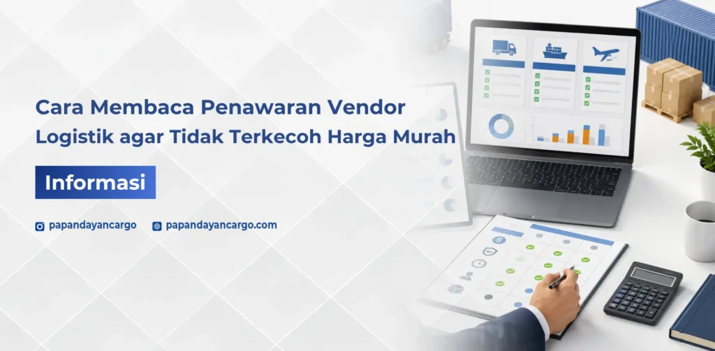 Cara membaca penawaran vendor logistik membantu membandingkan biaya, layanan, rute, dan ketentuan sebelum memilih vendor.