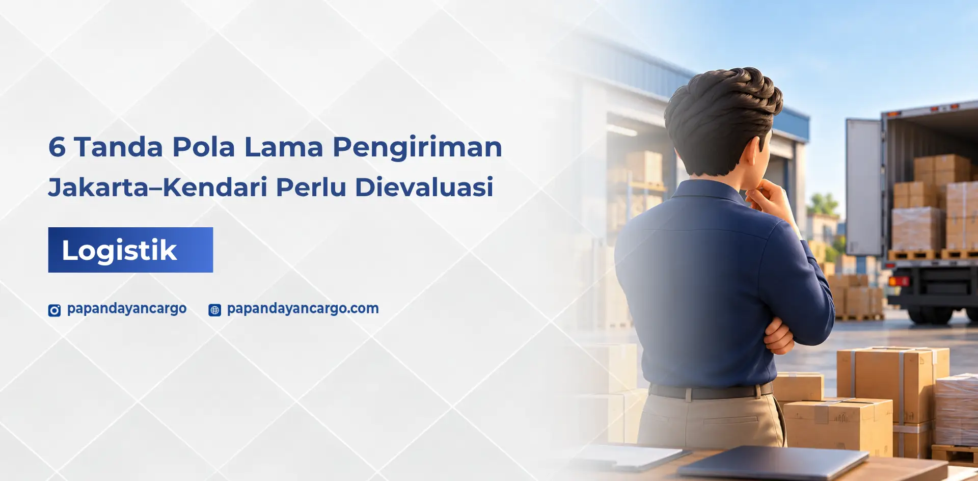 Perencanaan pengiriman Jakarta Kendari membantu mengevaluasi pola pengiriman agar sesuai dengan kebutuhan distribusi.