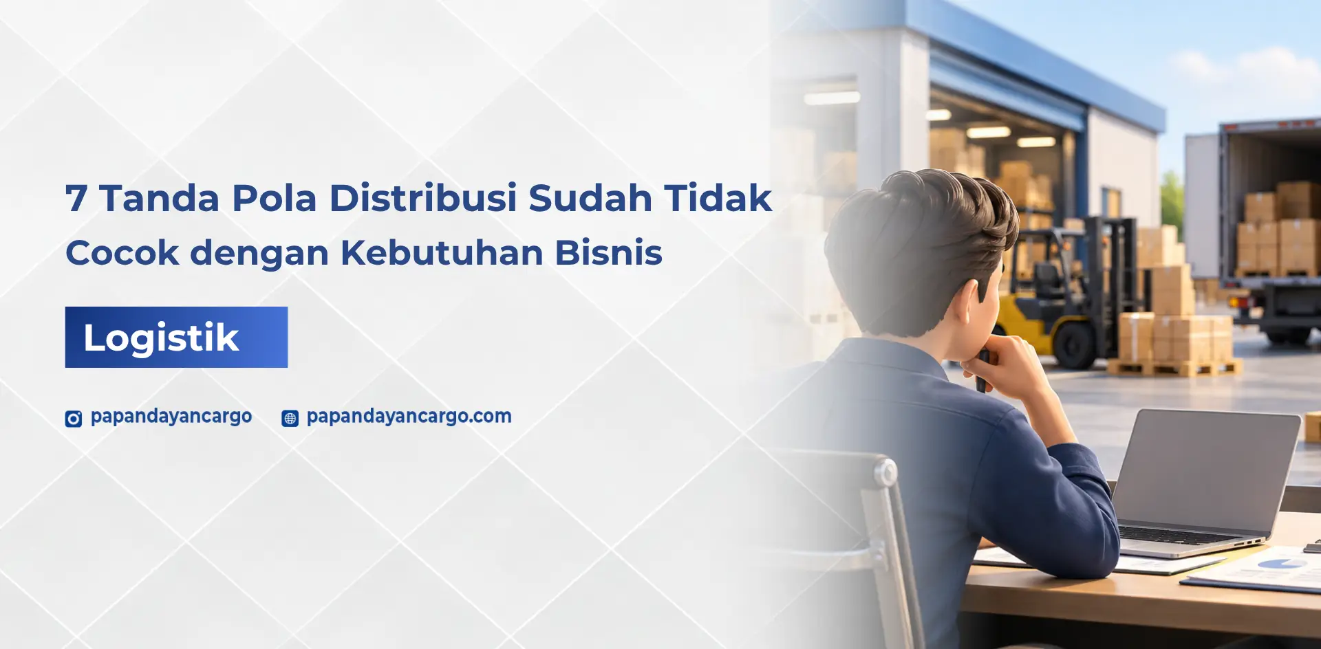 Pola distribusi barang perlu disesuaikan dengan kebutuhan bisnis agar alur pengiriman berjalan lebih efektif.