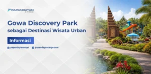 Gowa Discovery Park adalah destinasi wisata urban di Kabupaten Gowa yang memadukan rekreasi keluarga dan ruang publik modern.